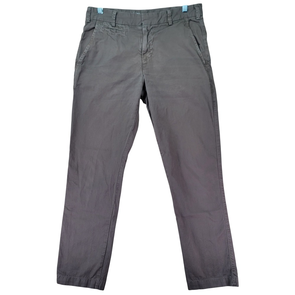 Save Khaki United Chino Pants Mens 31x29‎ Gray Good Cotton Made in USA
